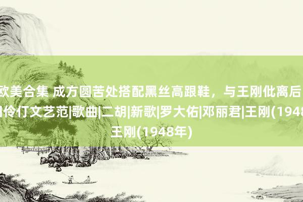 欧美合集 成方圆苦处搭配黑丝高跟鞋，与王刚仳离后，依旧伶仃文艺范|歌曲|二胡|新歌|罗大佑|邓丽君|王刚(1948年)